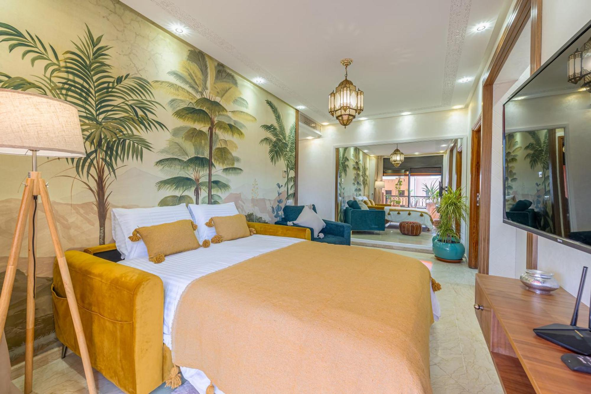Le Jasmin - Appartement Authentique A Gueliz مراكش المظهر الخارجي الصورة