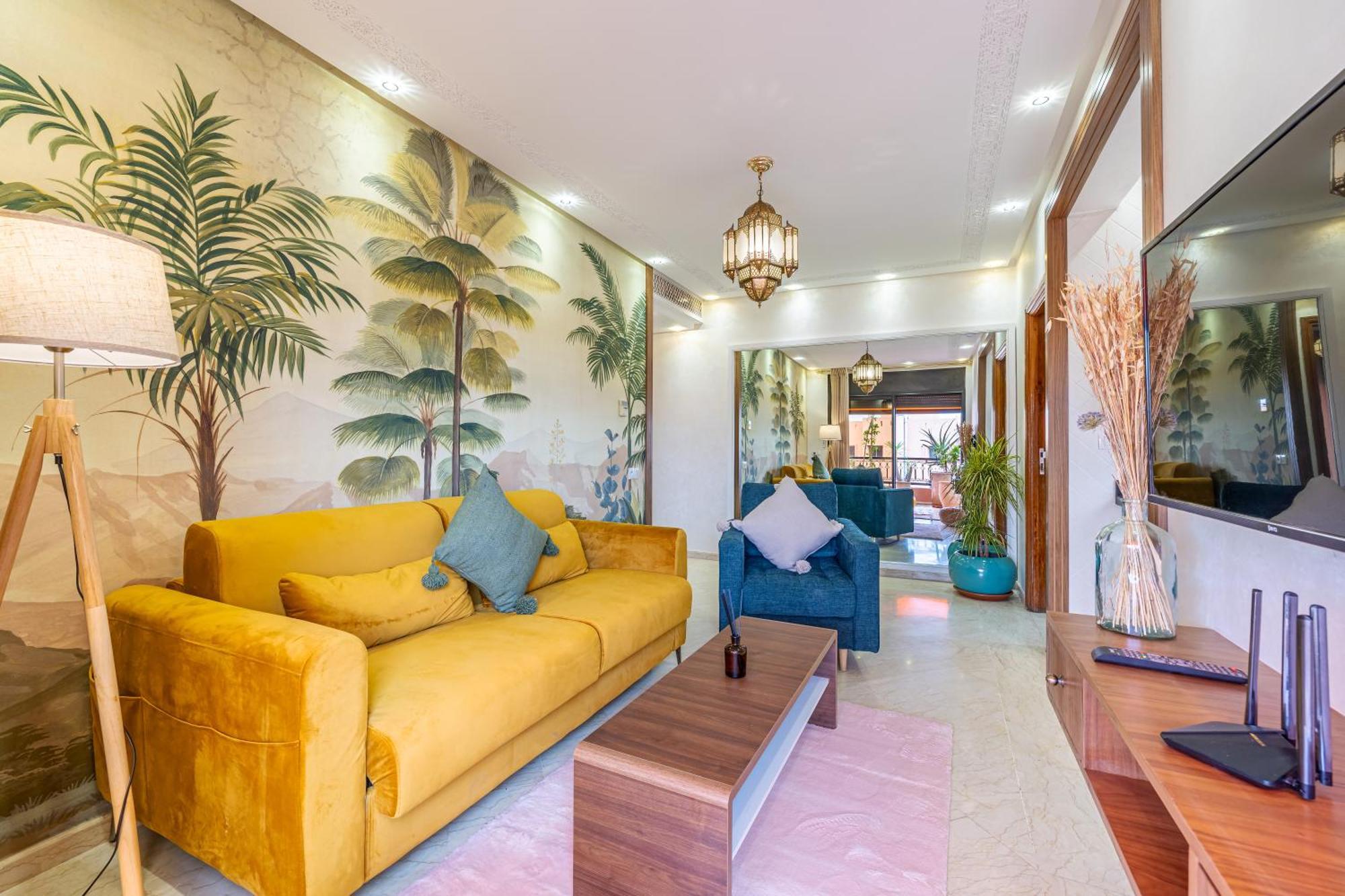 Le Jasmin - Appartement Authentique A Gueliz مراكش المظهر الخارجي الصورة