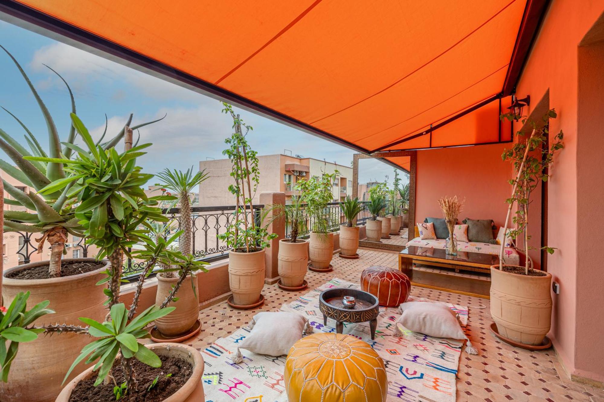 Le Jasmin - Appartement Authentique A Gueliz مراكش المظهر الخارجي الصورة