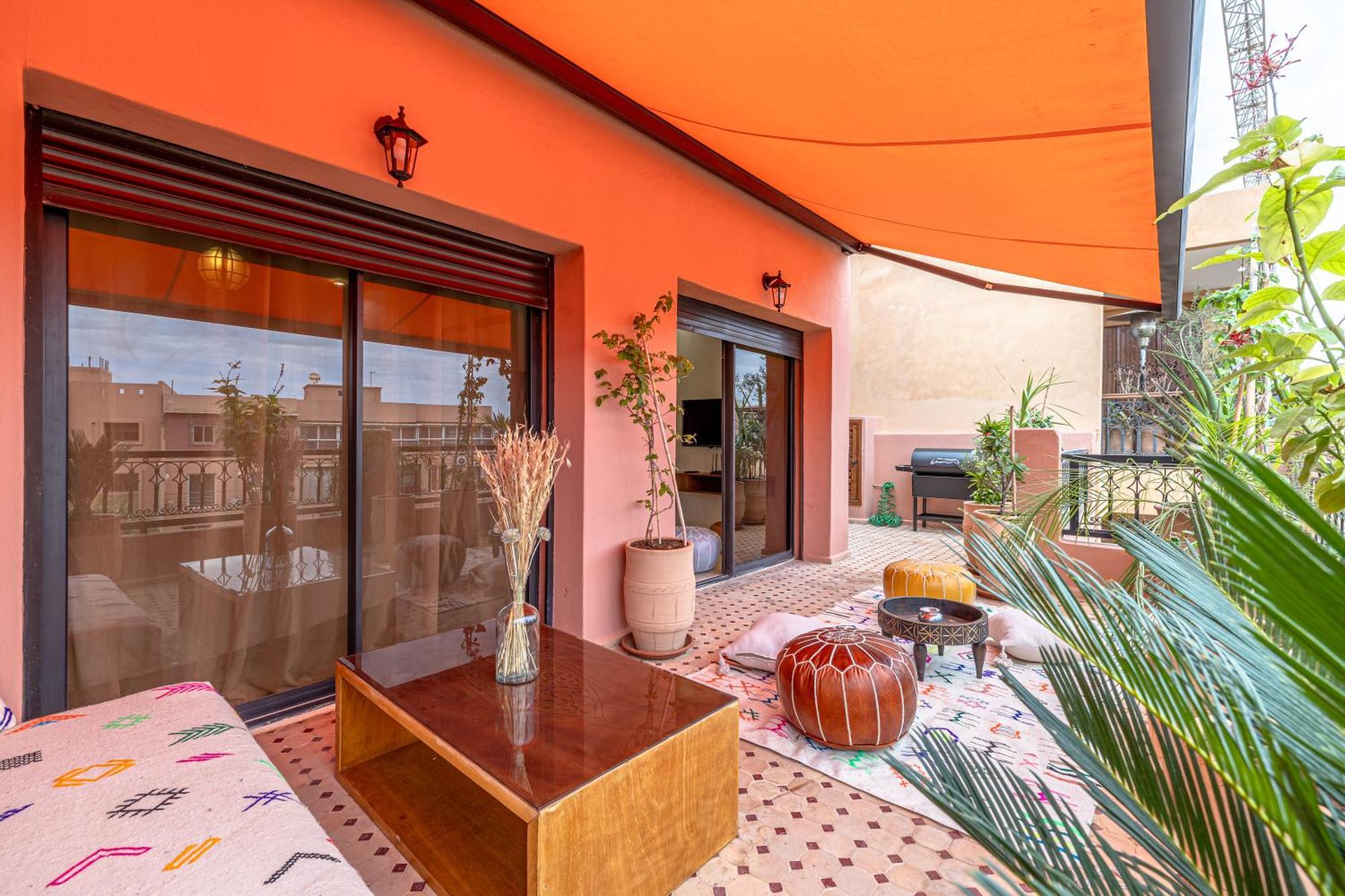 Le Jasmin - Appartement Authentique A Gueliz مراكش المظهر الخارجي الصورة