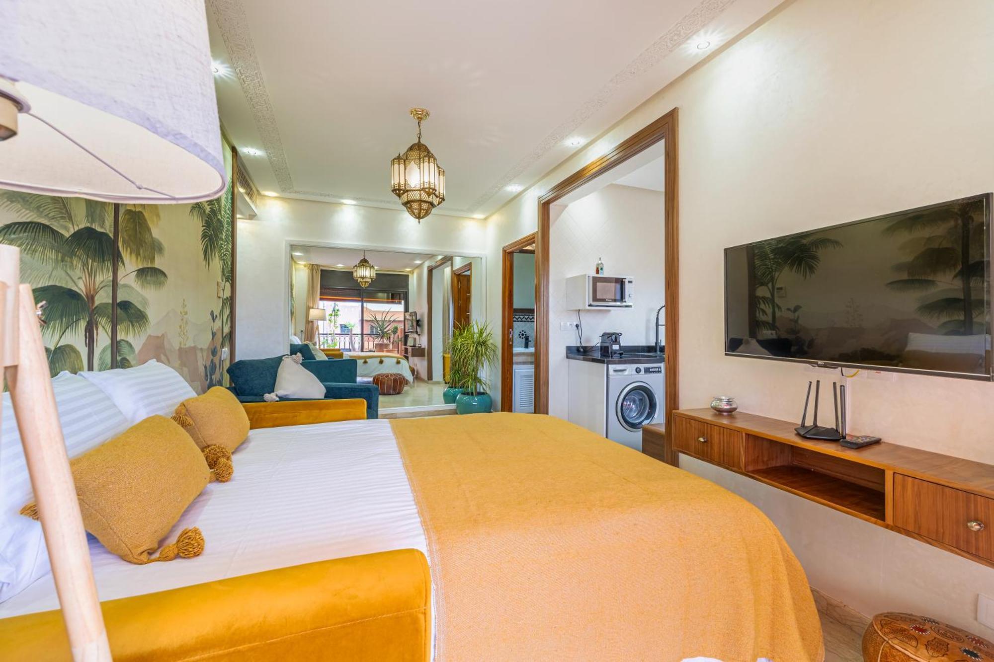 Le Jasmin - Appartement Authentique A Gueliz مراكش المظهر الخارجي الصورة